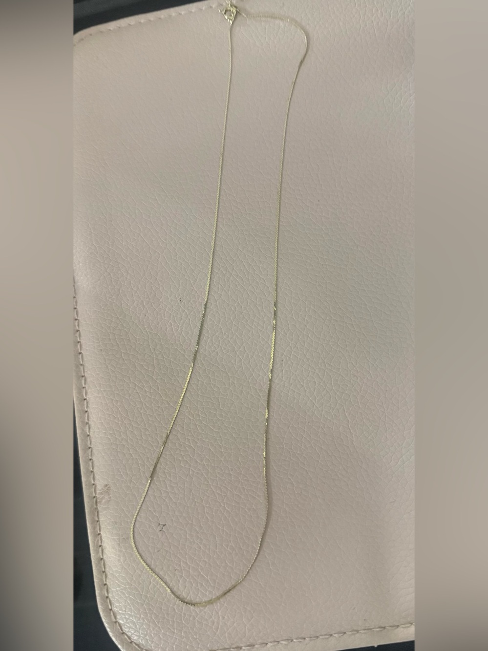 Slim Gold Chain Necklace for Women